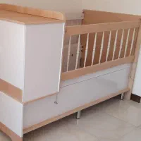 تخت کودک و نوجوان به همراه تشک