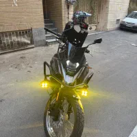 گلکسی nh250 با کلاه و تجهیزات ادونچر|موتورسیکلت|تهران, امیر بهادر|دیوار