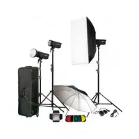 کیت فلاش و نور عکاسی استودیویی و مدلینگ S&S TC300