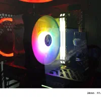 سیستم گیمینگ با تمام تجهیزات