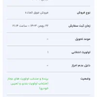 حواله دنا پلاس ef7p شش دنده