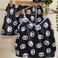 لباس خواب ساتن تاپ شلوارک و اسکرانچی|لباس|چابهار, |دیوار