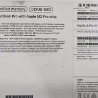 لپتاپ اپل مک بوک پرو 2023 macbook pro m2 pro|رایانه همراه|تهران, دارآباد|دیوار