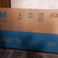 تلویزیون سام ۵۰ پنل شکسته