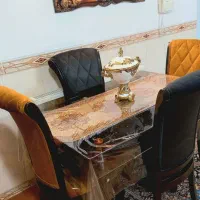 مبل۷نفره ومیزغذاخوری|مبلمان خانگی و میز عسلی|یزد, |دیوار
