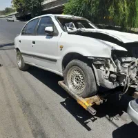 سمند ای اف تصادفی