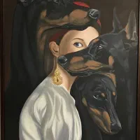 سفارش انواع نقاشی سیاه قلم و رنگ روغن