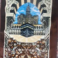 جانماز بزرگ خارجی مخمل ضخیم طرح فرش|روفرشی|قم, باجک دو|دیوار