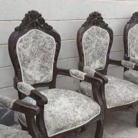 ست ۹ نفره مبل سلطنتی سالم و کم‌استفاده