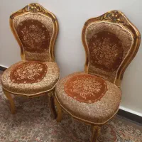 دو عدد صندلی سلطنتی|مبلمان خانگی و میز عسلی|اهواز, نادری|دیوار