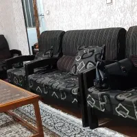 مبل  ۷ نفره و میزناهارخوری ۴ نفره و تخت دونفره