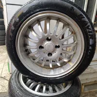 رینگ اسپرت پژو پارس سمند با لاستیک