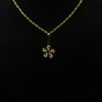 پلاک طلا مینی‌مال