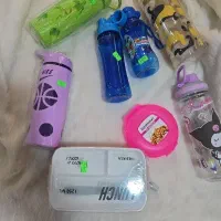 بطری و ظرف غذا