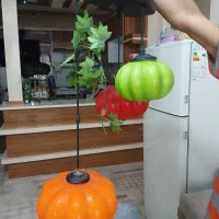 لوستر سقفی گوجه فرنگی