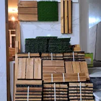 چوب روسی وترمو ،چمن مصنوعی، زوارآلات چندلایی|مصالح و تجهیزات ساختمان|اردبیل, |دیوار
