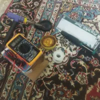 مولتی متر و دستگاه لحیم