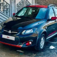 کوییک مشکی قرمز بدون رنگ