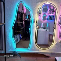 ایینه قدی تاچی مسقیم از کارگاه|آینه|اصفهان, گلستان|دیوار