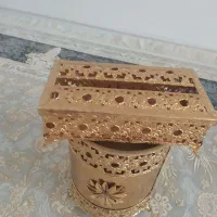 سطل و دستمال کاغذی|صنایع دستی و سایر لوازم تزئینی|قم, امامزاده ابراهیم|دیوار