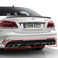 فیس عقب کامل e63 amg Mercedes benz