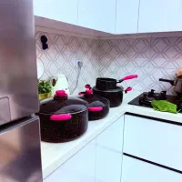سرویس قابلمه گرانیتی زرین ساب نو|ظروف پخت‌وپز|شیراز, شهرک فرهنگیان|دیوار