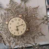 ساعت دیواری برنجی