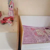 تخت و کمد و بوفه کودک نوجوان|تخت و سرویس خواب|گلبهار, شهر جدید گلبهار|دیوار