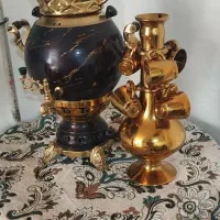 سماور گازی وفنجان دکوری