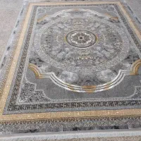 خوش تار و پود/دورطلایی)فرش زنبق ddd