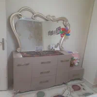 سرویس تخت خواب ۲نفره تمام mdf با تشک رویا در حد نو|تخت و سرویس خواب|تهران, منیریه|دیوار