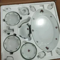 سرویس چینی  و فنجان نعلبکی