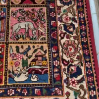 یک جفت فرش چالشتر ۶۰ خانه  ۶ متری