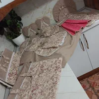 سرویس اشپزخانه پارچه ای|سفره، حوله، دستمال آشپزخانه|تبریز, |دیوار