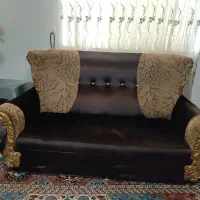 مبل ۷ نفره در حد نو|مبلمان خانگی و میز عسلی|کومله, |دیوار