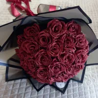 گل رز گل روبانی دسته گل باکس گل هدیه کادو|گل مصنوعی|تهران, شادمان|دیوار