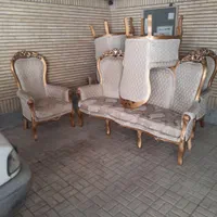 مبل کلاسیک ،چوب راش،ابزاری که خورده کار دسته|مبلمان خانگی و میز عسلی|محمدیه-قزوین, |دیوار