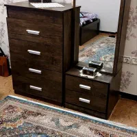 دو عدد تخت یک نفره تمام ام دی اف|تخت و سرویس خواب|تهران, هوانیروز|دیوار
