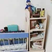 تخت ودراور کودک ونوجوان بهمراه تشک|تخت و صندلی بچه|قائمشهر, |دیوار