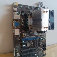 باندلH61 مادربرد+cpu+رم+خنک کننده|قطعات و لوازم جانبی رایانه|مبارکه, |دیوار