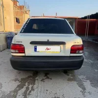 پرایدسفید مدل ۱۳۸۷ سفید عاس|خودرو سواری و وانت|ساری, |دیوار