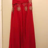 پیراهن مجلسی پر کار