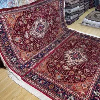 جفت ۶ متری اذرشهر تبریز زمینه عنابی طرح قبا|فرش|تهران, سلسبیل شمالی|دیوار