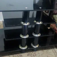 میز تلوزیون شیشه ای