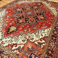 قالی ۶متری دستباف هریس زمینه روناسی|فرش|تهران, اکباتان|دیوار