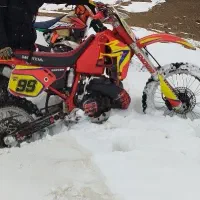 honda cr250|موتورسیکلت|میانه, |دیوار