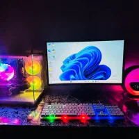 کیس گیمینگ اکواریومی i5 گرافیک 8 گیگ