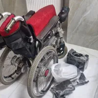 ویلچر برقی تاشو WT100 موتور بزرگ
