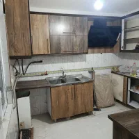 کابینت آشپزخانه سالم+سینک و هود|آب‌چکان و نظم‌دهنده ظروف|محمدشهر, همایون ویلا|دیوار