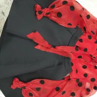 لباس عروسکی دخترانه دامن وشومیز